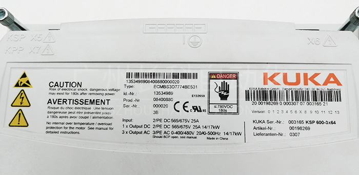 C4伺服驅動KSP600-3x64 00-198-269 C4伺服驅動KSP600-3x64 00-198-269